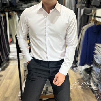 ÁO SƠ MI TRẮNG CHÌM 4